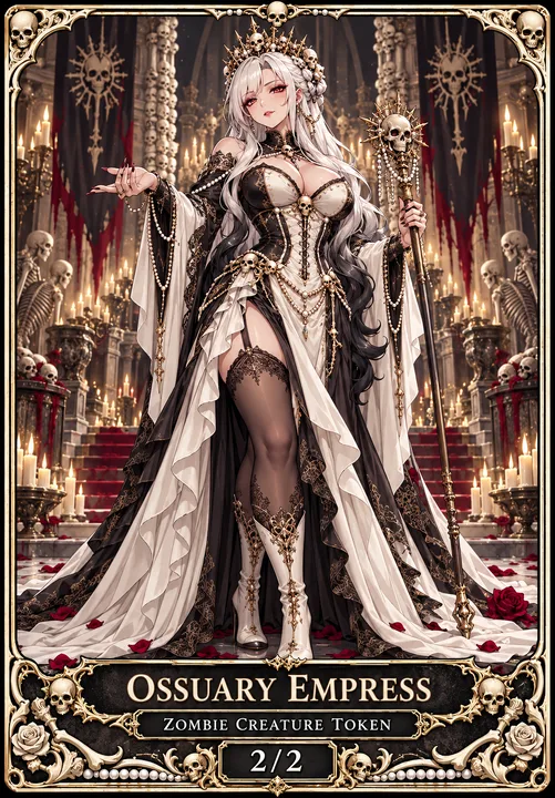 Ossuary Empress Zombie token from Londors Den